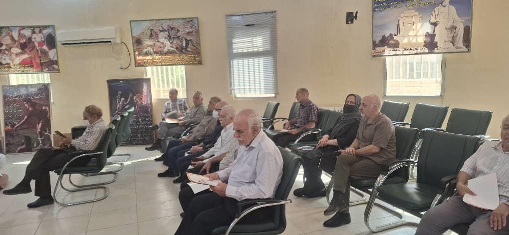 کارگاه آموزشی "تغذیه سالمندان و غربالگری بهداشتی" در خانه امید اندیمشک برگزار شد